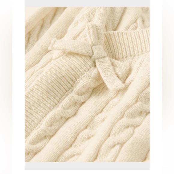 Baby Cable Knit Bear 4-Piece Outfit Set - Homegrown By Gymboree - Tan - Picture 2 of 3